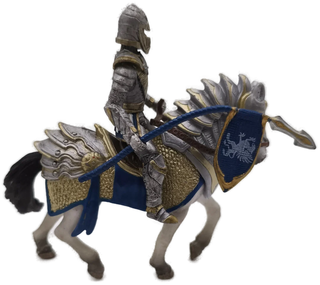 Schleich Set, 2 Ritter mit Pferd – Bild 4