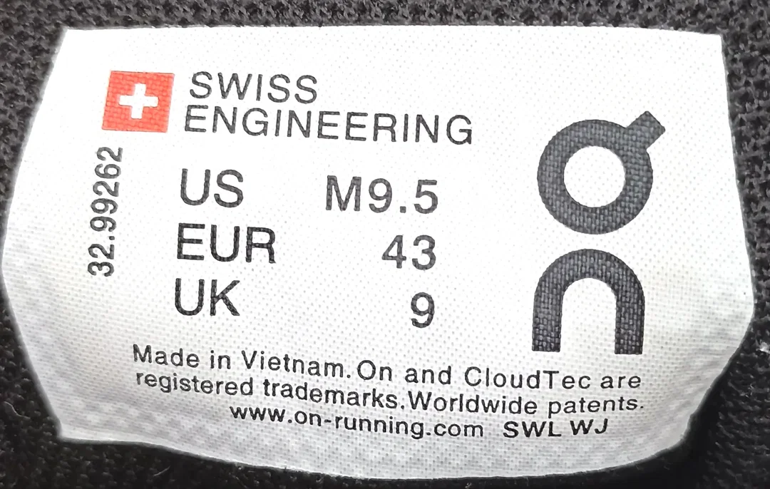 On Herrenschuhe schwarz/oliv Gr. 43,5 – Bild 8