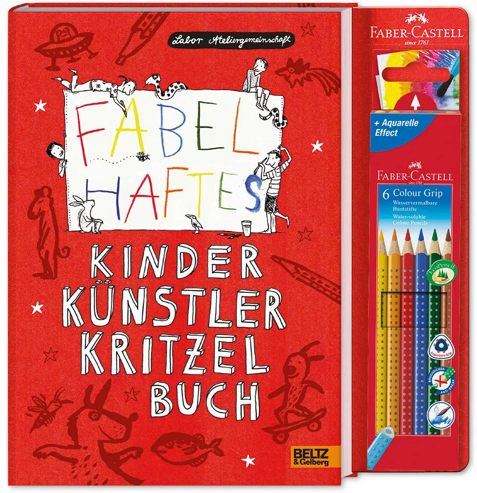 Fabelhaftes Kinder Künstler Kritzelbuch -  Labor Ateliergemeinschaft – Bild 1