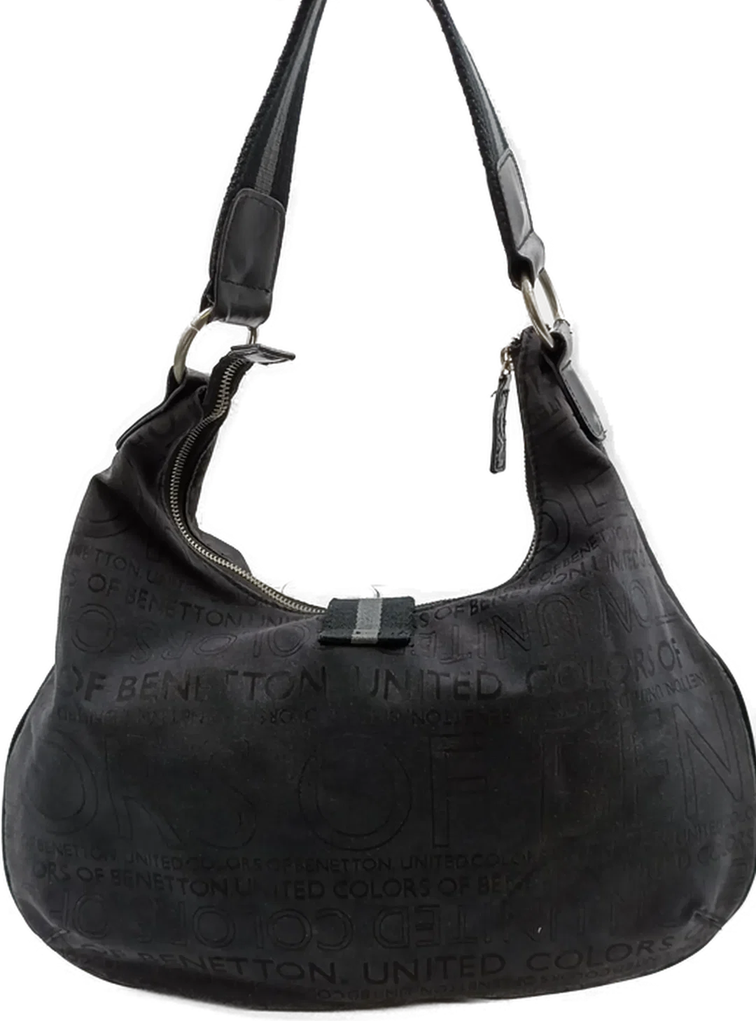 United Colors of Benetton Damentasche schwarz gemustert – Bild 3