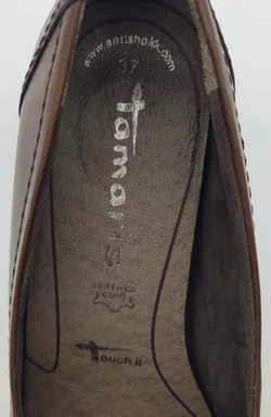 Tamaris Lederpumps, braun - Gr. 37 – Vorschau 5