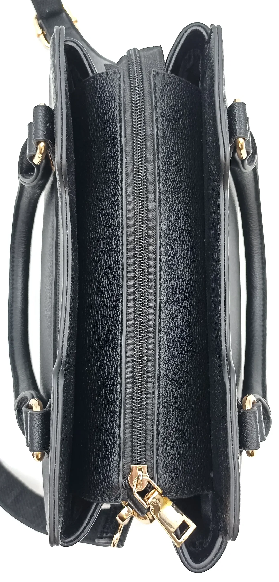 Igolumon Damen Henkeltasche schwarz – Bild 6