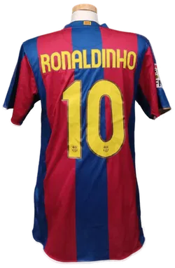 Nike Herren Ronaldinho Nr. 10 Trikot Gr. L - Bild 2