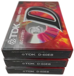 TDK  D60 Kassette  Set (3 Stück) - Bild 2