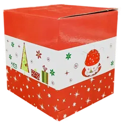 Teekanne & Teetasse mit weihnachtlichem Motiv  - Bild 3