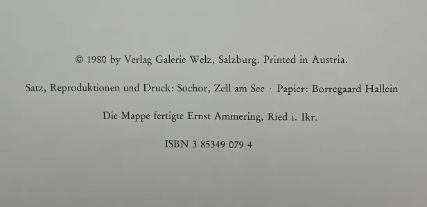 Gustav Klimt Zeichnungen 1 Sammelmappe mit Drucken 1980 – Bild 5
