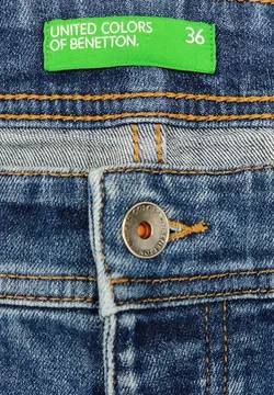 Benetton Herren Jeans blau Gr. 36 - Bild 4