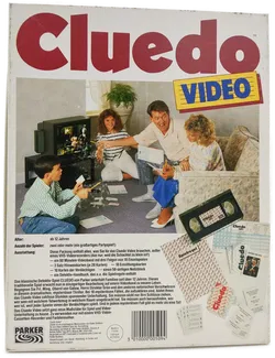 Parker Cluedo Detektiv-Spiel auf VHS-Cassette(1985) - Bild 2