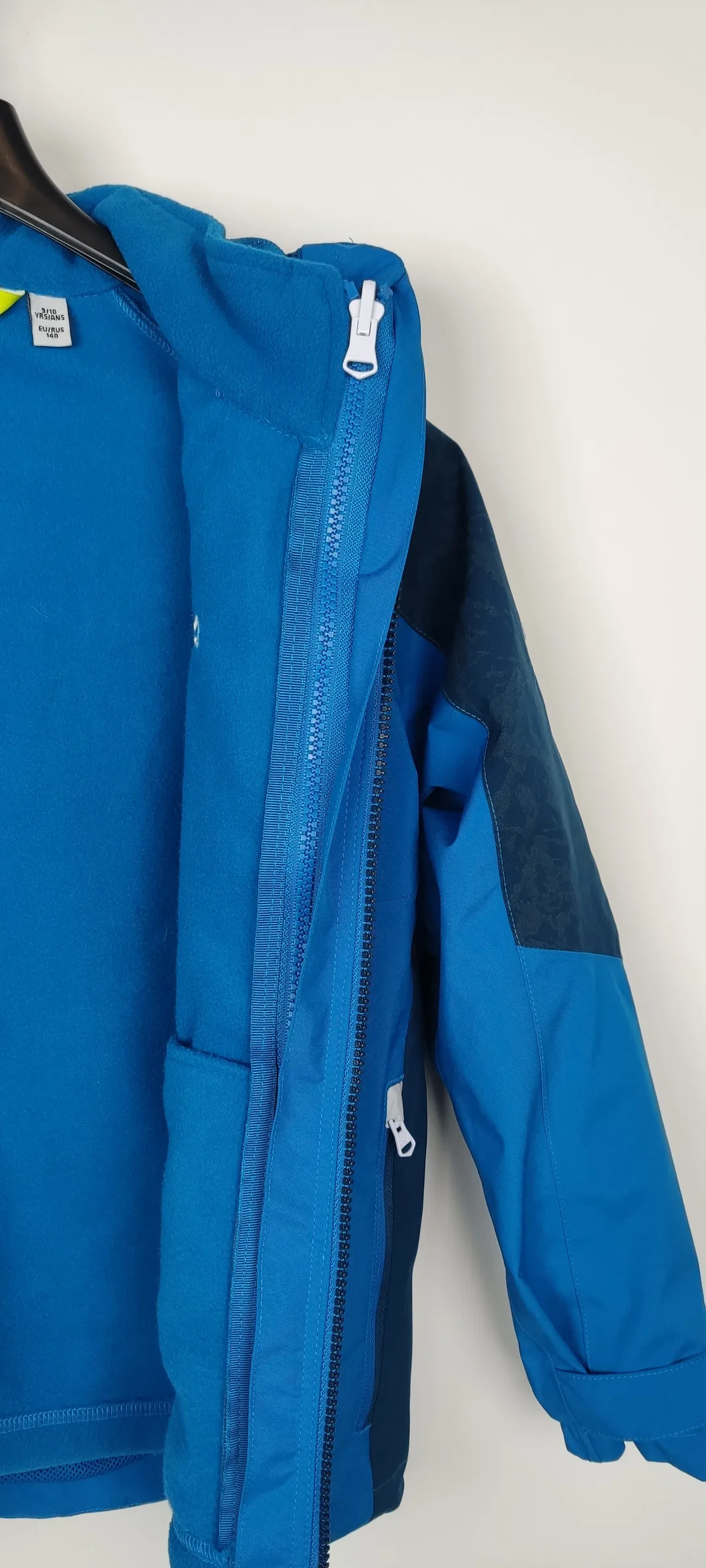 Wasserdichte 3in1 Kinderjacke für Outdoor-Abenteuer, Größe 140 – Sehr gut erhalten – Bild 8
