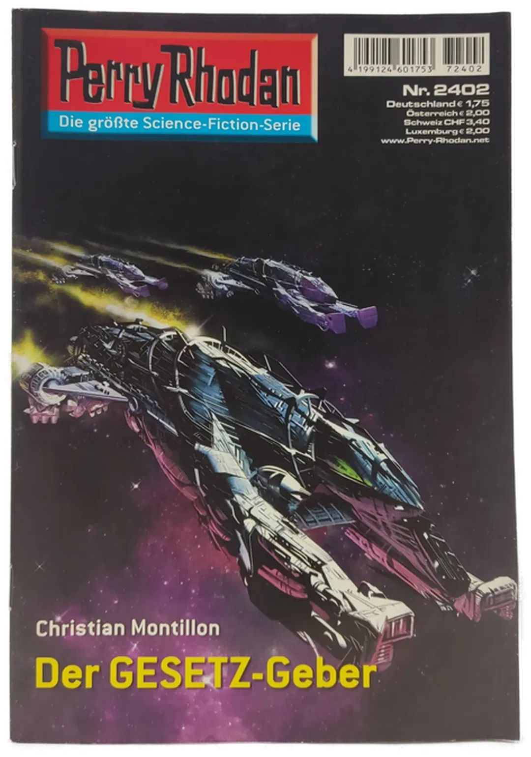 Romanheft Perry Rhodan Der GESETZ-Geber Erstauflage Nr. 2402 - Bild 1