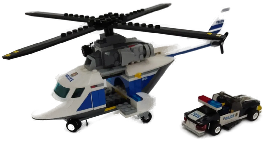 Lego City LKW Mit Hubschrauber - Bild 1