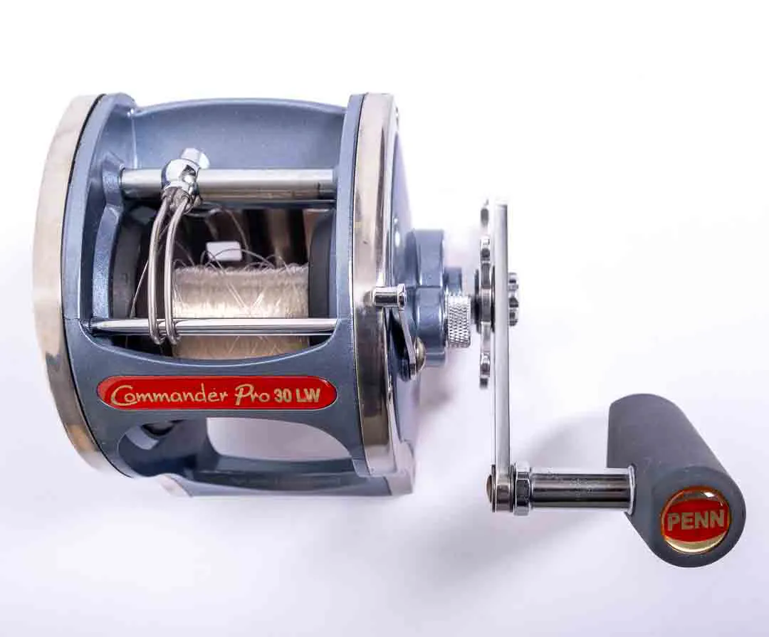 PENN Commander Pro 30 LW Tiefseeversion Angelrolle mit V2A-Getriebe – Bild 2