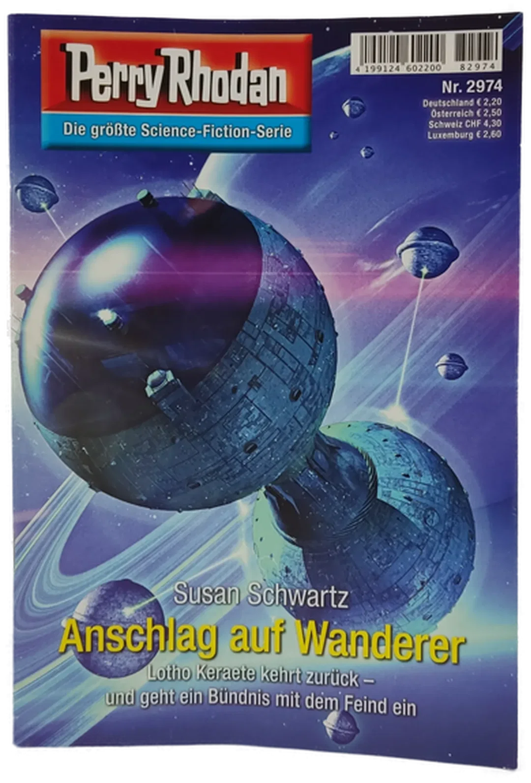 Romanheft Perry Rhodan Anschlag auf Wanderer Erstauflage Nr.2974 - Bild 1