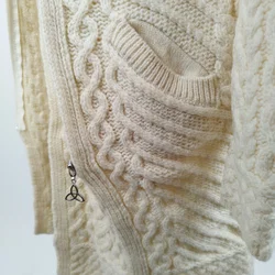 ARAN MOR IRELAND Wolljacke - Gr. L / 100% Schurwolle – Vorschau 4