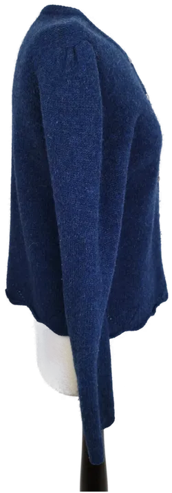 Laura Ashley - Strickjacke in blau aus reiner Wolle in Gr. M - Bild 3