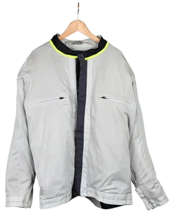 FASTWAY Herren Motorrad Jacke & Hose, schwarz/grau- Gr. 5XL – Vorschau 4