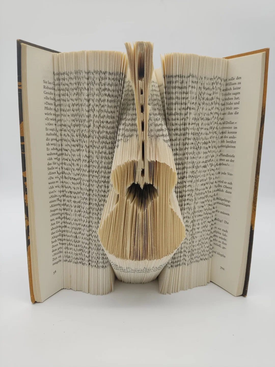 Faltkunst Buch Gitarre - Bild 1