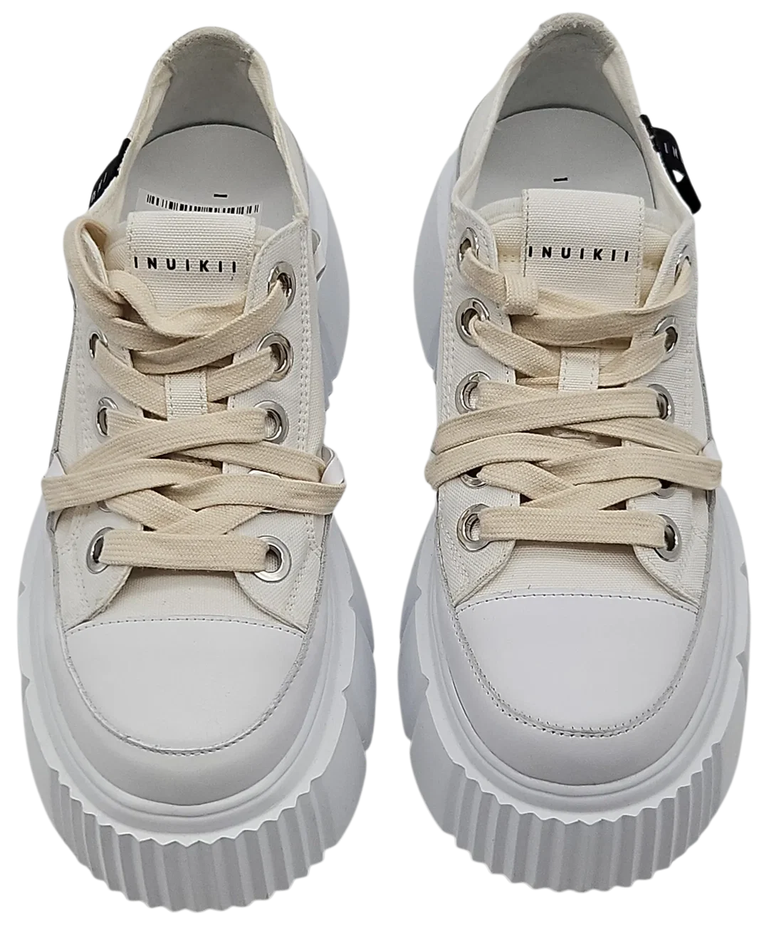 INUIKII Matilda Damen Schuh, weiß - Gr. 40 – Bild 4
