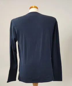 Tommy Hilfiger Herrenshirt Langarm blau - L - Bild 2