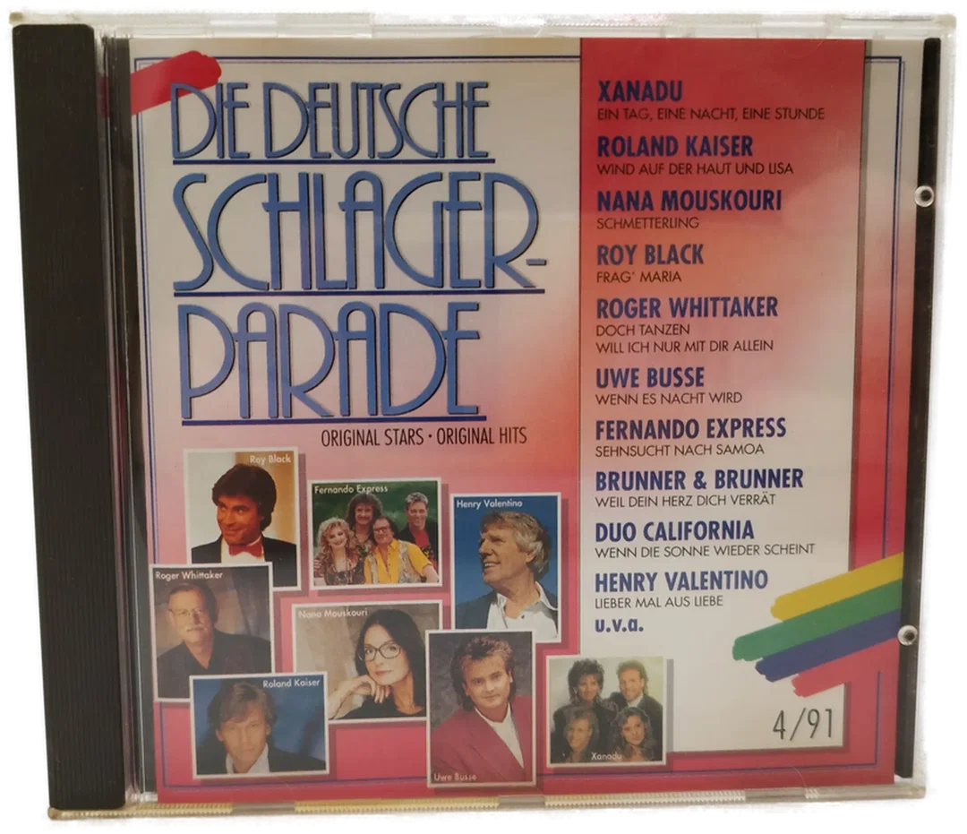 Die deutsch Schlager-Parade - Original Stars, Original Hits / CD - Bild 2