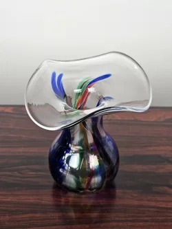Dekorative Vase aus Glas - 02 - Bild 3
