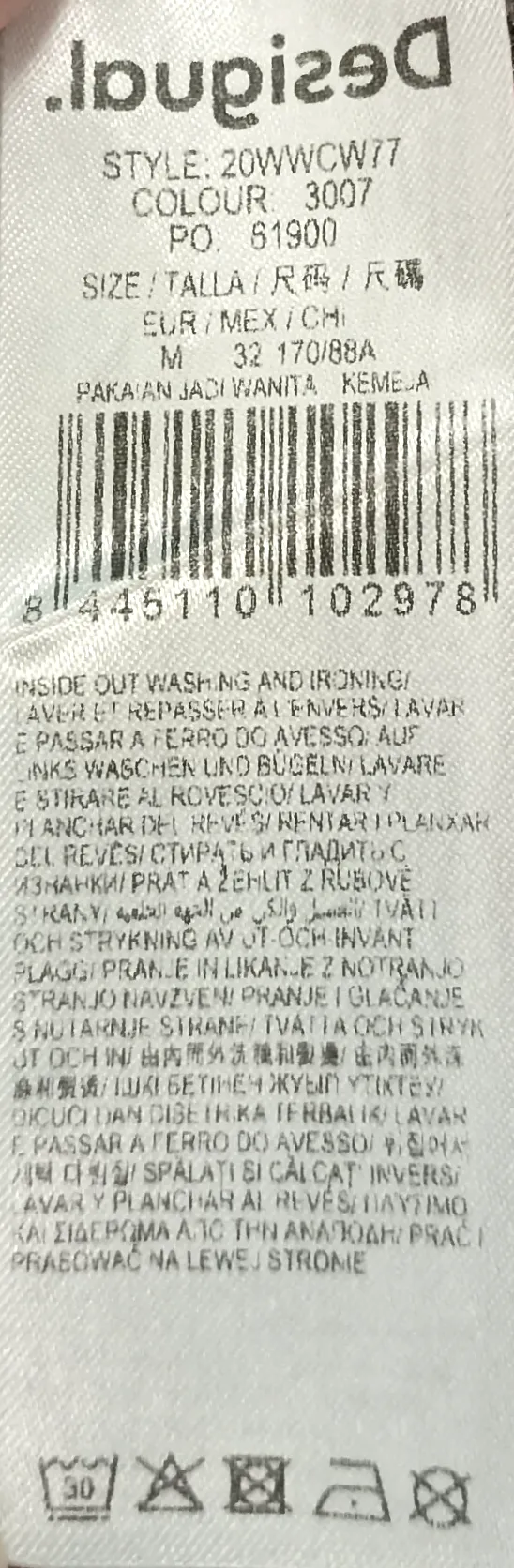Desigual Damenbluse gemustert in Gr. M – Bild 4