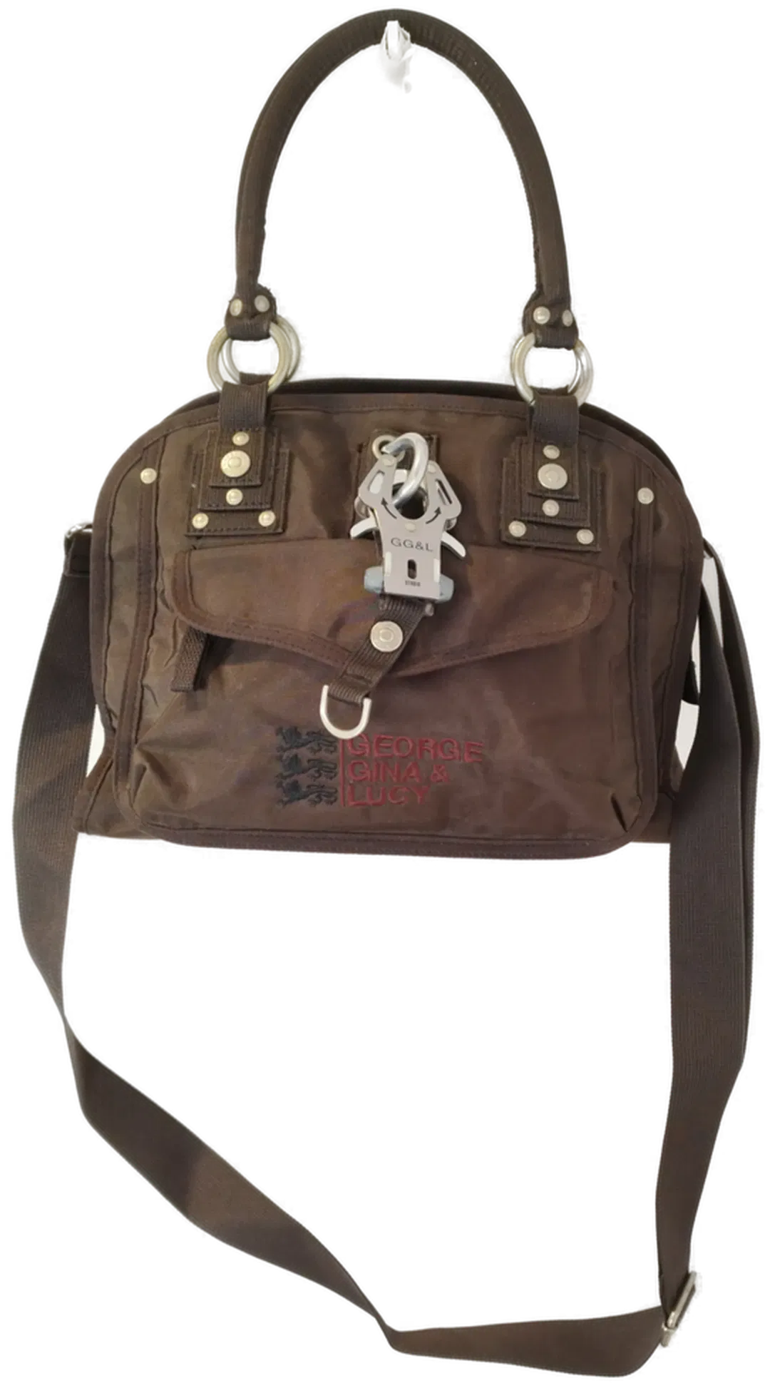 George Gina & Lucy Schultertasche Braun | Urbaner Retro-Charme - Bild 1