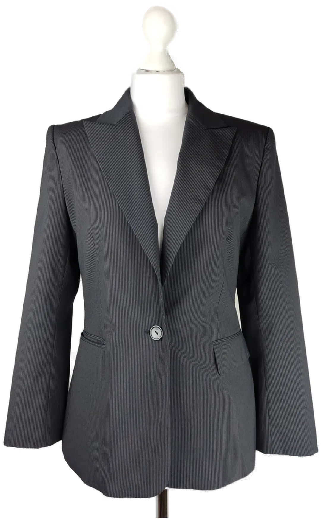 MEXX Hosenanzug Damen Mischfaser Gestreift | Zeitloser Klassiker; Blazer GR. 38; Hose GR. 36 - Bild 1