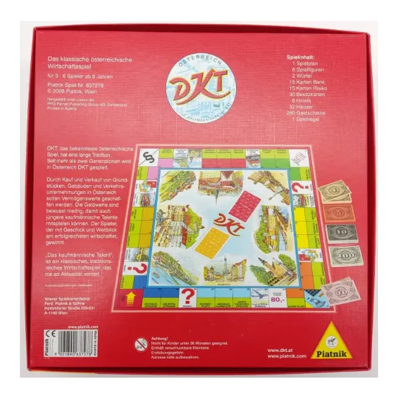 DKT Das Original - Gesellschaftsspiel - Piatnik – Bild 2