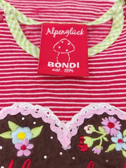 Alpenglück Bondi  Kinder T-Shirt mehrfarbig Gr. 86 - Bild 2