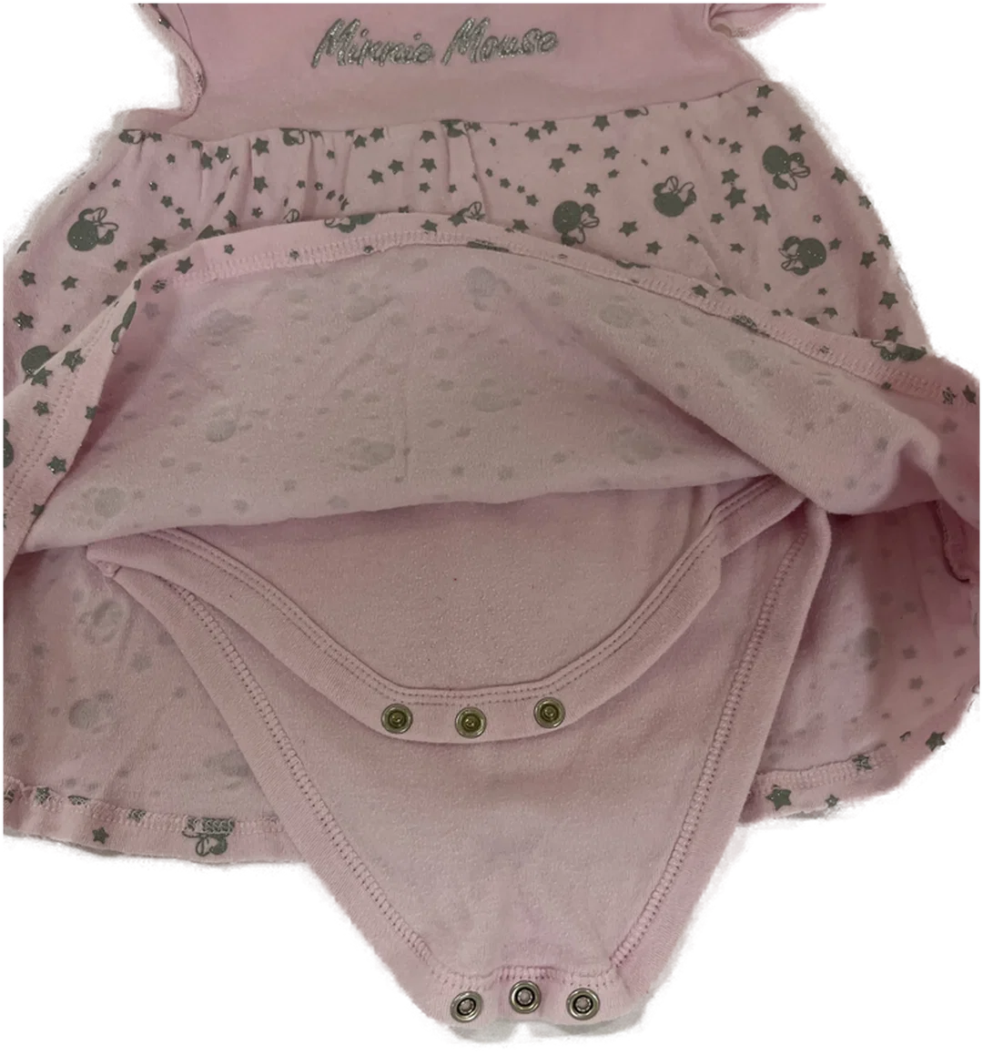 DISNEY Babykleid mit Body Gr. 80 rosa – Bild 3