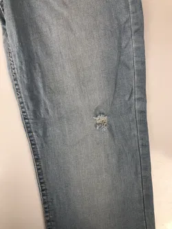 Bershka Denim Low Rise Push Up Damen Used Look Jeans Gr. 40, W28/L27 - Bild 4