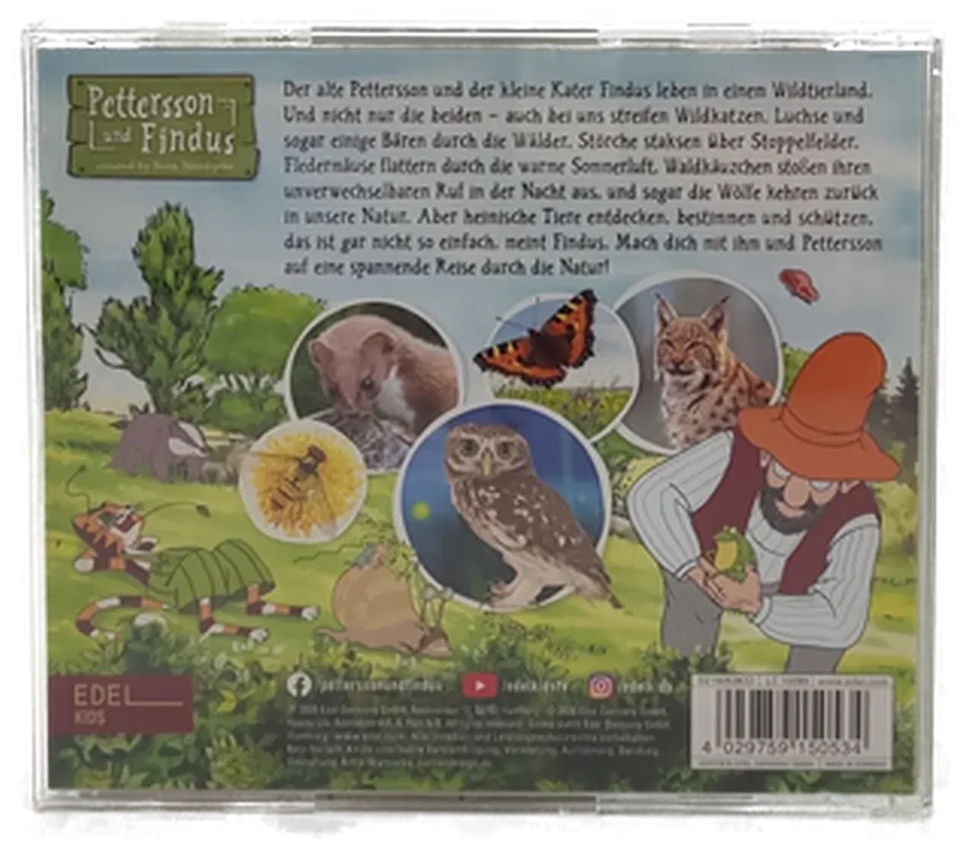 CD "Pettersson und Findus - Tiere entdecken in Wald und Wiese" – Bild 2