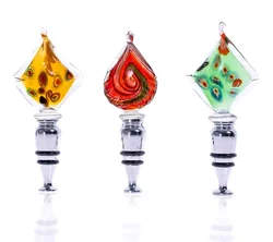 Flaschenverschluß Flaschenstöpsel aus Glas, 3 Stück – Vorschau 2