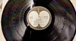 The Beatles White Album 2LP 1968 Erstpressung SMO 2051 German Apple Nummeriert - Bild 7