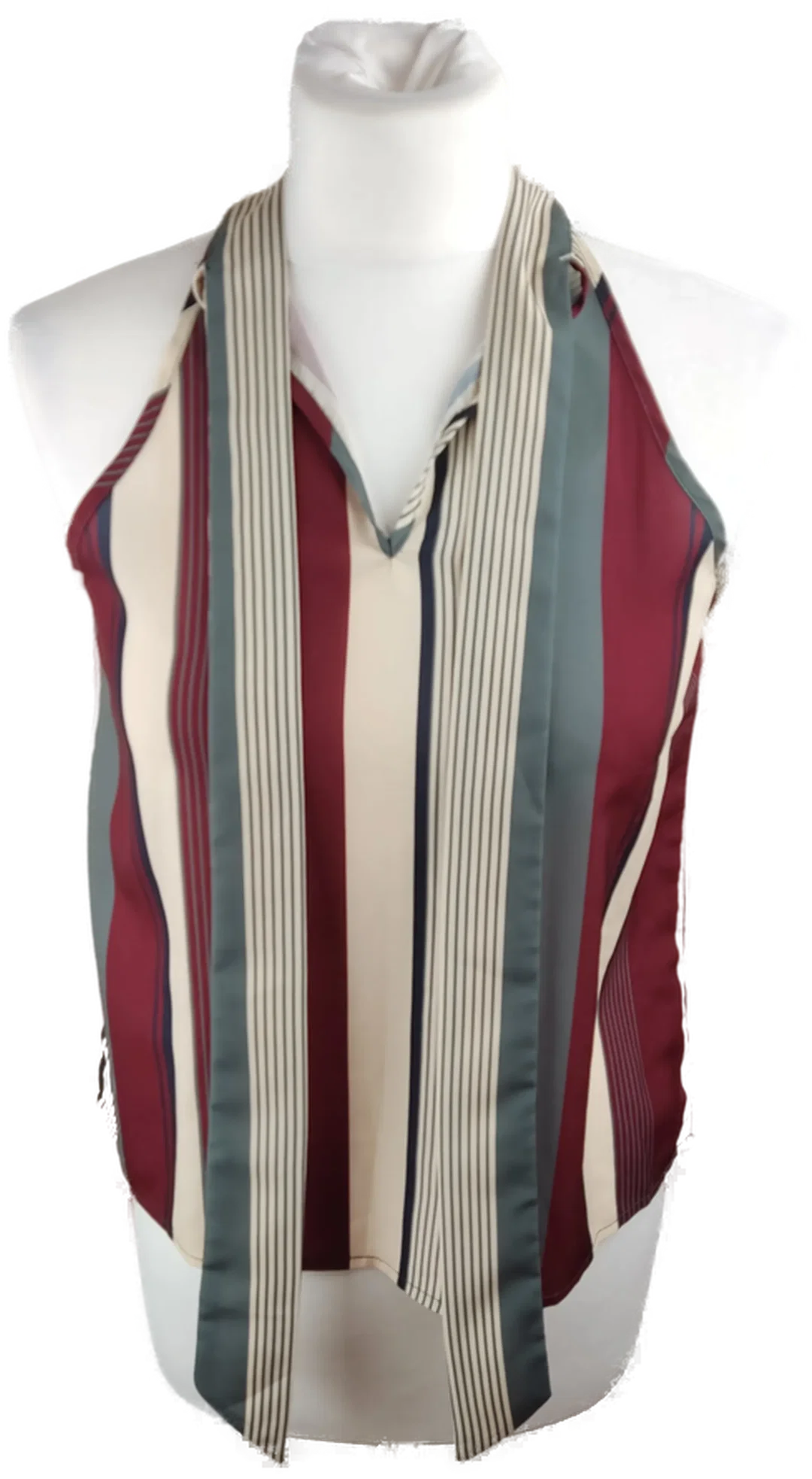 Shein Blusenshirt Damen S/36 | Farbige Streifenoptik – Bild 1