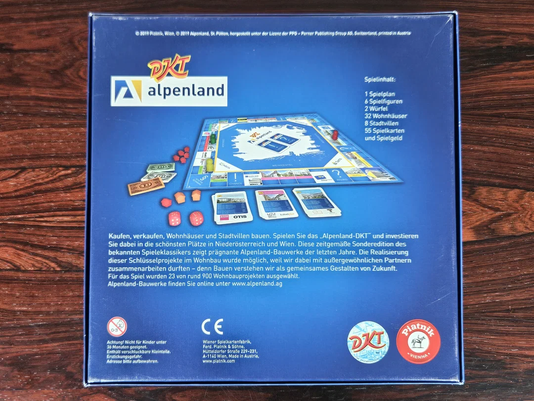 DKT Alpenland - Gesellschaftsspiel - Piatnik  – Bild 2