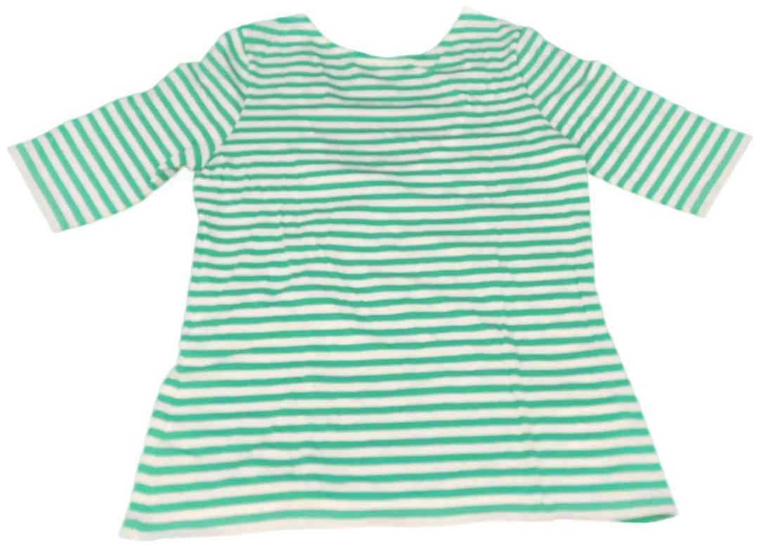 United Colors of Benetton Kindershirt türkis/weiß Gr. M - Bild 4