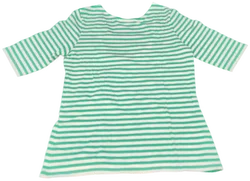 United Colors of Benetton Kindershirt türkis/weiß Gr. XS/ECH - Bild 1