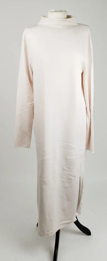 PENN&INK rosa Maxikleid langärmelig - Größe M / 60% Rayon, 23% Polyester, 15% Nylon, 2% Elasthan - Bild 4