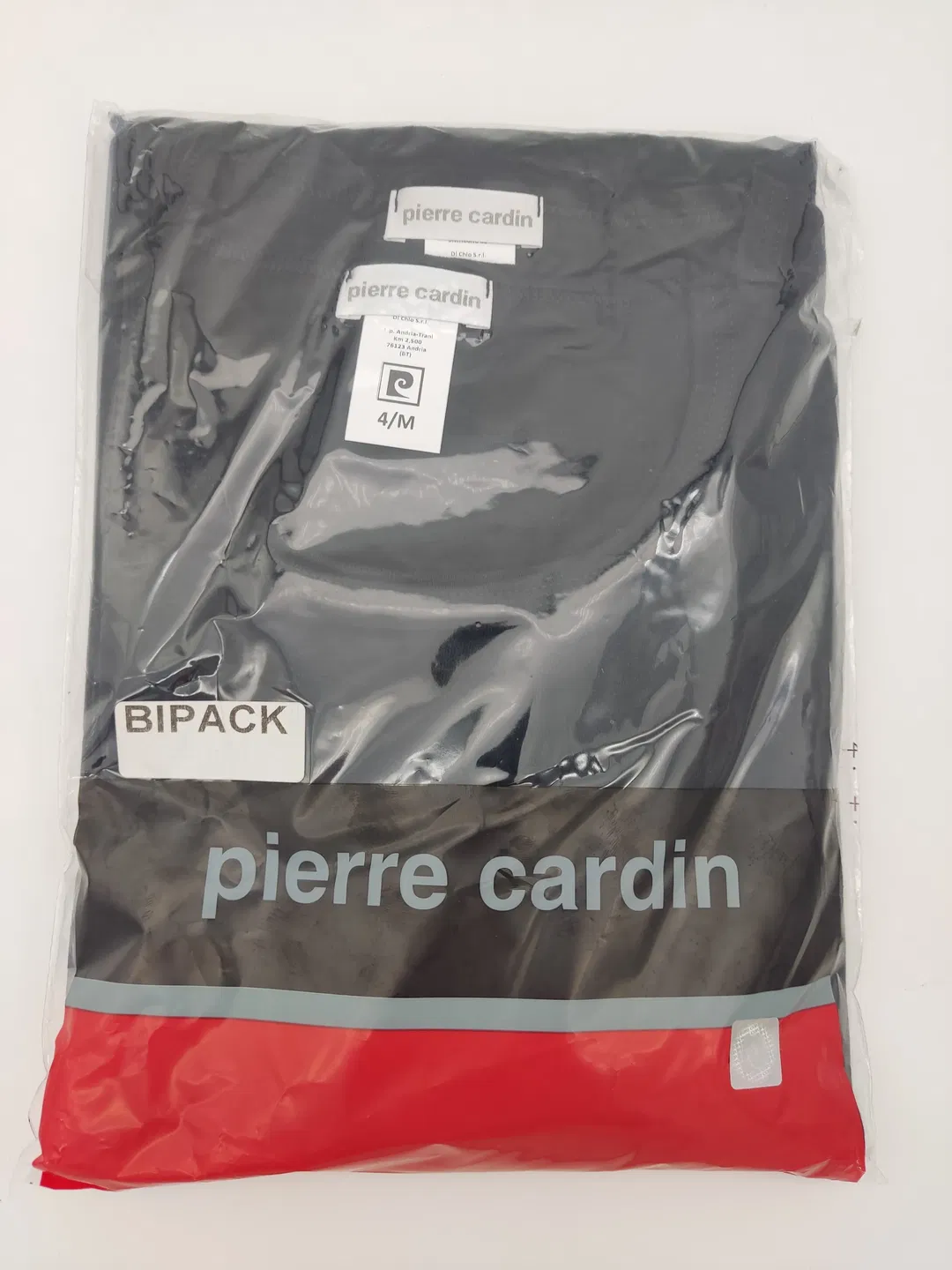 PIERRE CARDIN Herren T-Shirts schwarz 2er-Pack neu mit Etikett -  Gr. M - Bild 1