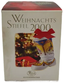 Hutschenreuther Weihnachtsstiefel 2000 Porzellan - Bild 2