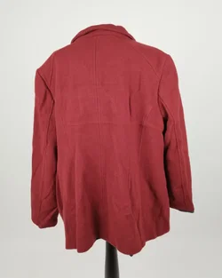 THE OUTERWEAR C&A Mantel Weinrot - Gr. 50 - Bild 3