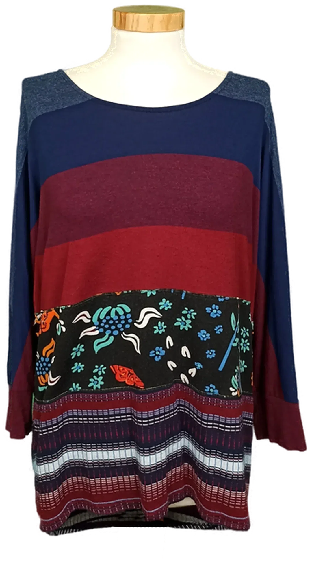 Desigual Damentop gemustert Gr. S - Bild 4