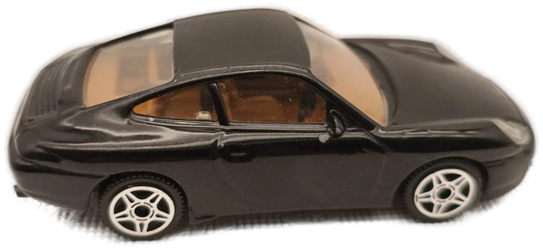Burago, Modellauto Porsche 911 Carrera, M: 1:43 - Bild 4