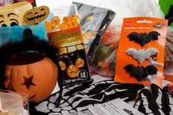 Happy Halloween Set #2 mit Tasche, Haarreif & u.v.a. Deko - Bild 4
