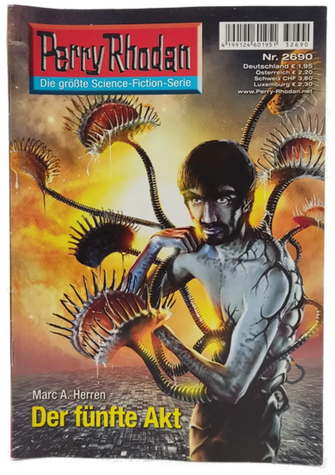 Romanheft Perry Rhodan Der fünfte Akt Erstauflage Nr.2690 - Bild 2