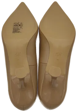 Neue H&M Damenpumps Gr. 42 in Nude-Beige - Bild 5