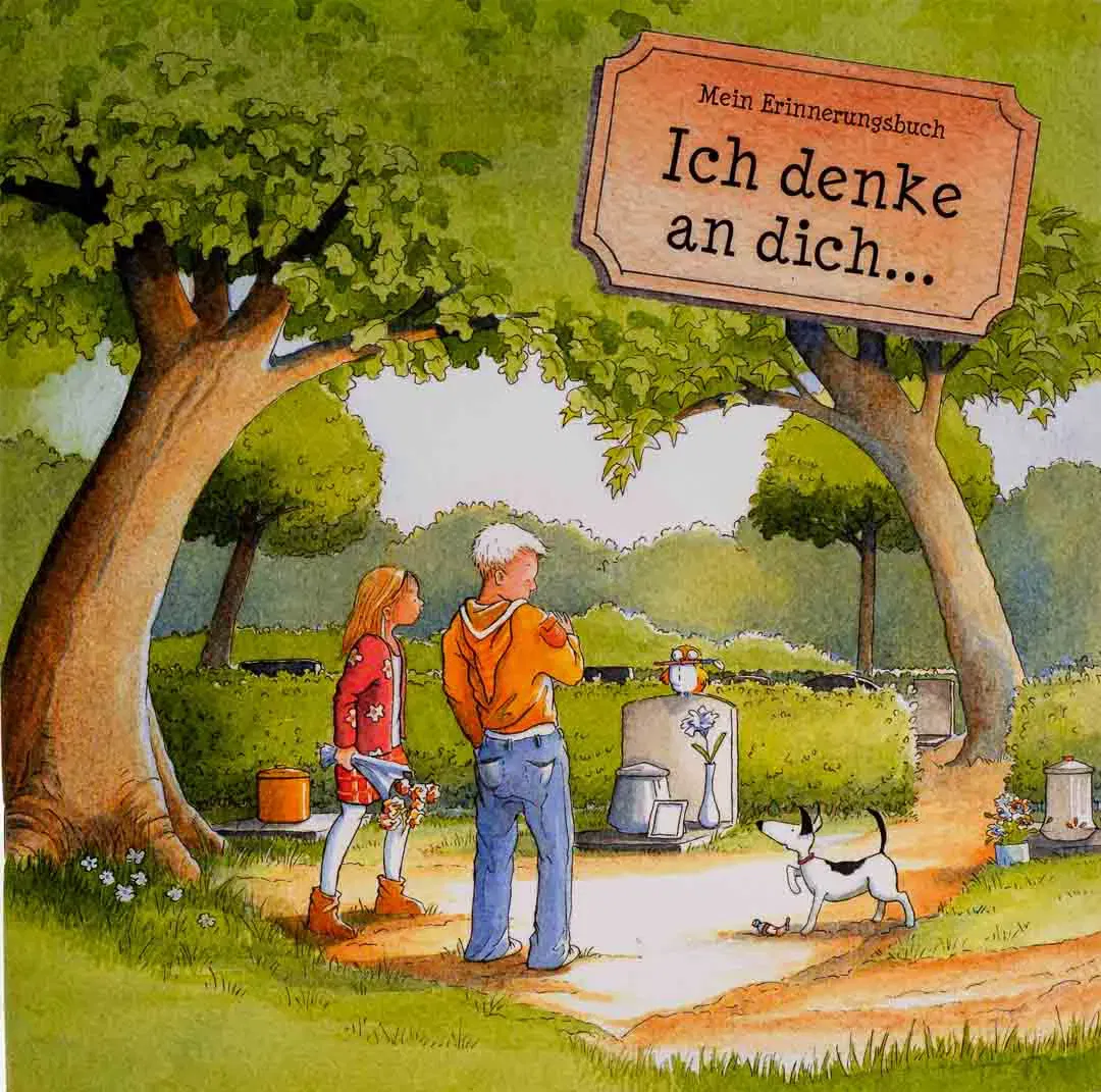 Ich denke an dich... - ein Abschiedsheft für trauernde Kinder - Bild 1