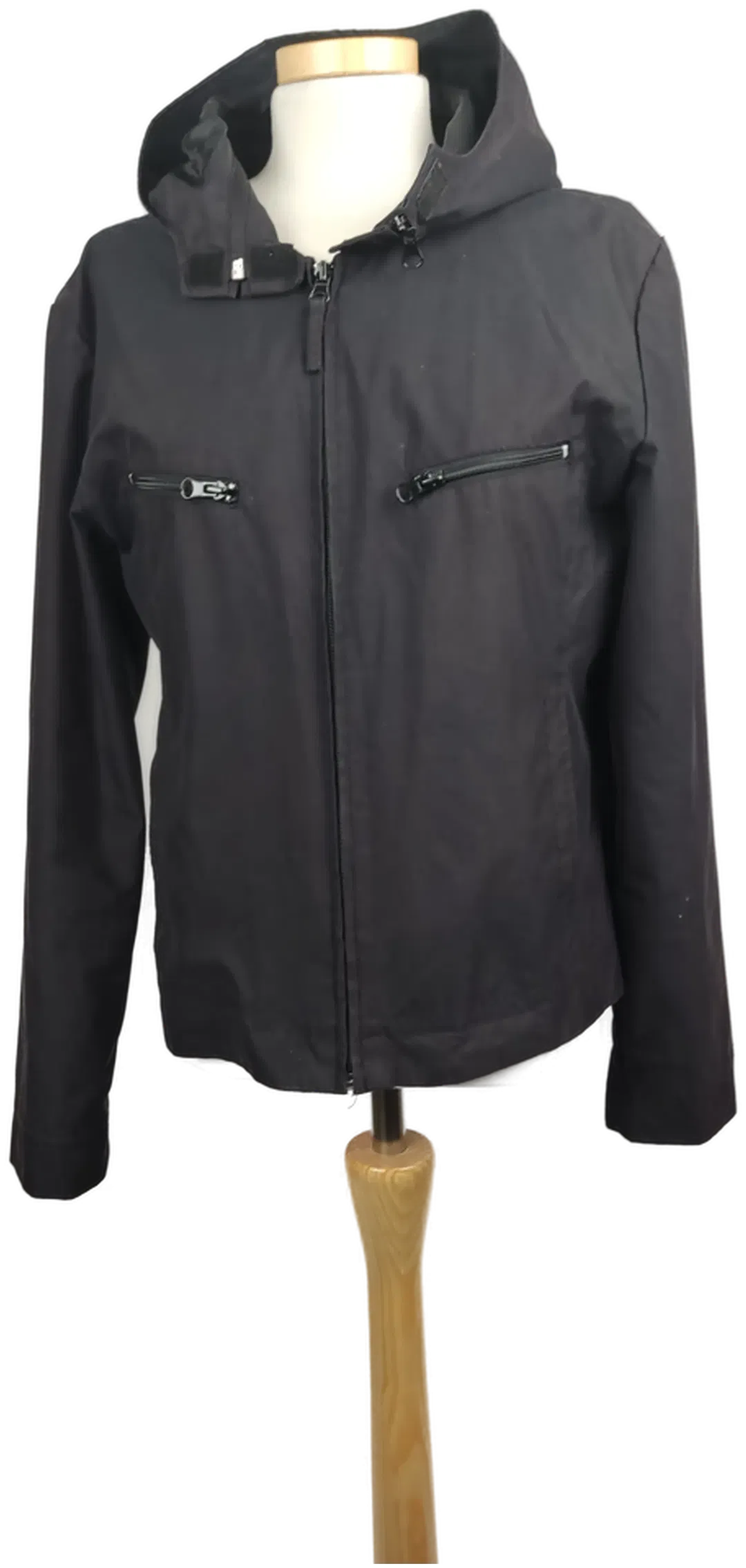 Damenjacke schwarz  mit Zipp- M/ 38 - Bild 1